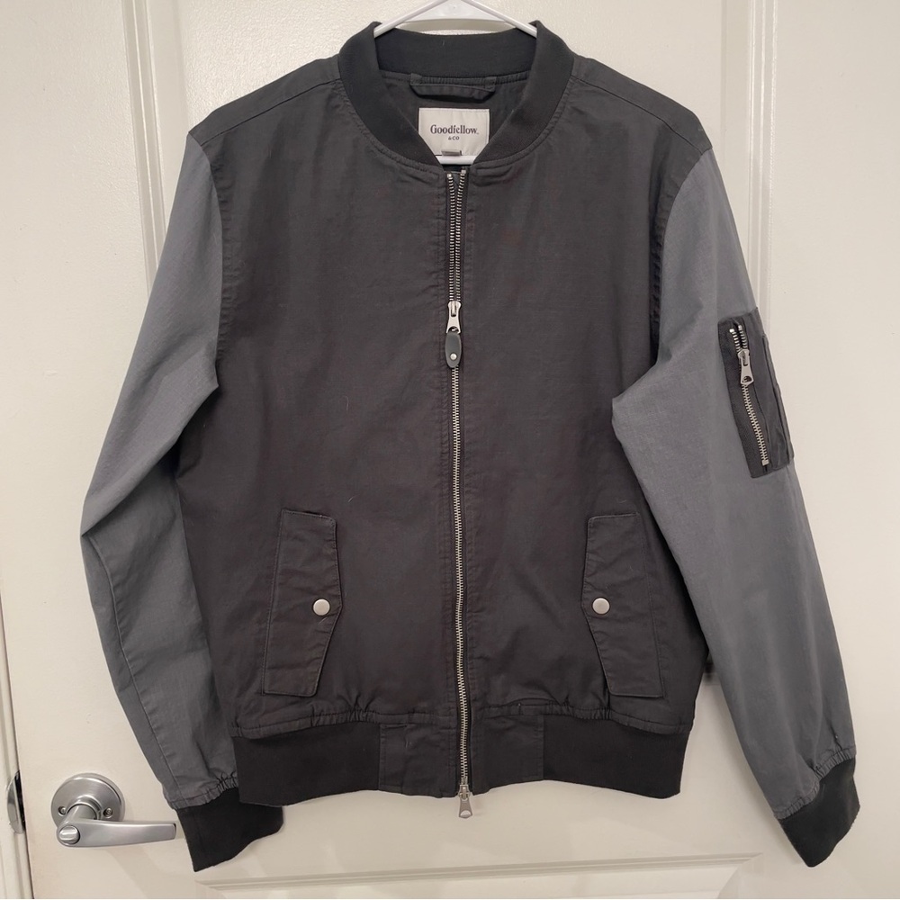 Goodfellow & Co Men's Two-Tone Bomber Jacket